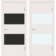 Межкомнатные двери Сиена-8 белая эмаль Дзержинский фото, цена, продажа, купить
