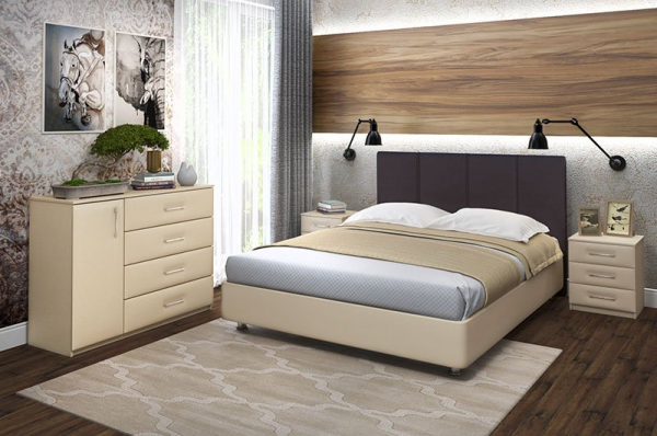 Кровать из экокожи Promtex Orient Riza Белгород фото, цена, продажа, купить