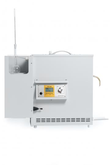 Аппарат для разгонки нефтепродуктов МХ-1000А ГОСТ 2177-99 со встроенным холодильным компрессором для термостатирования бани от -1 до +50 Краснодар цена, купить, продать, фото
